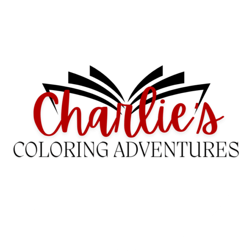 logo of Charlies Coloring adventures.